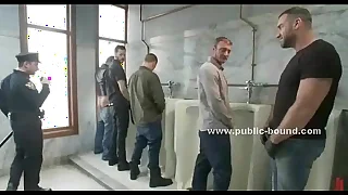Constable gets in happy-go-lucky restroom way-out sex